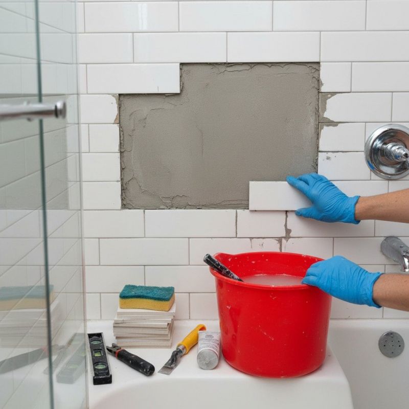 Bathroom Tile Repair in Alpharetta, GA