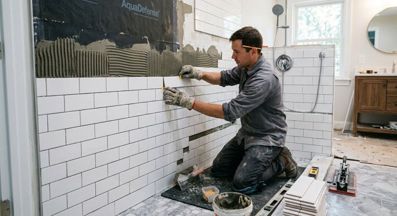 Bathroom Wall Tiling in Longmont, CO