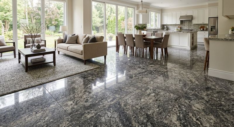 Granite Floor Installation in Olathe, KS