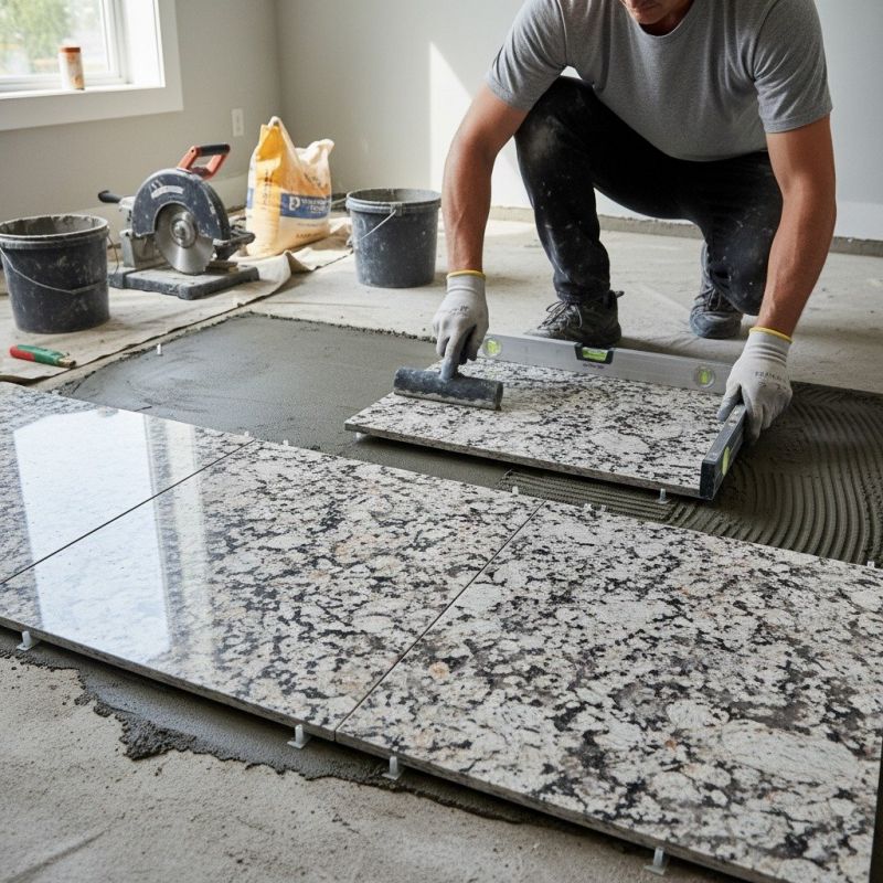 Granite Tiling in Wilmington, NC