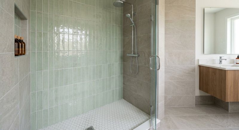 Shower Floor Tiling in Alpharetta, GA