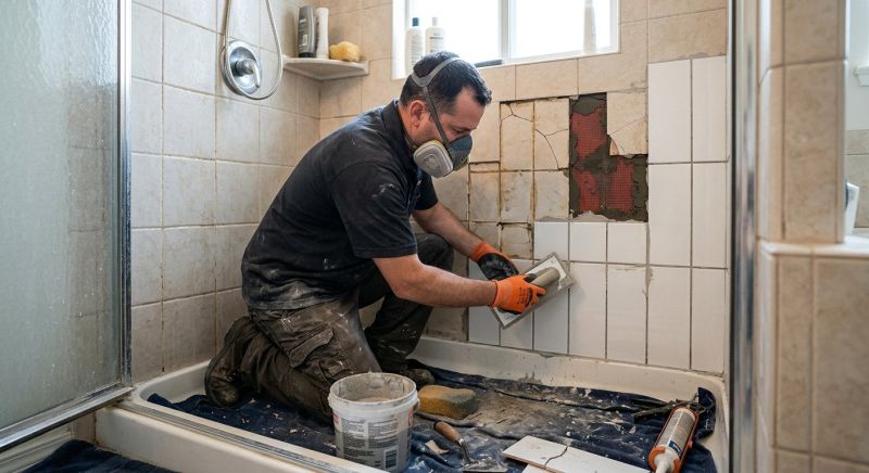 Shower Tile Repair in Longmont, CO