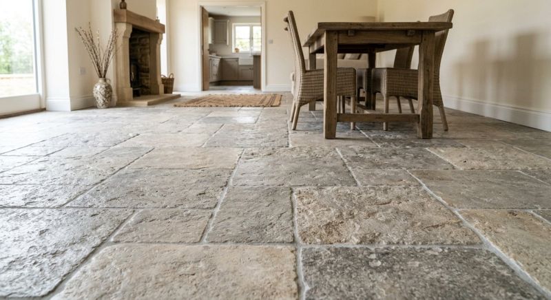 Stone Floor Installation in Kansas City, KS