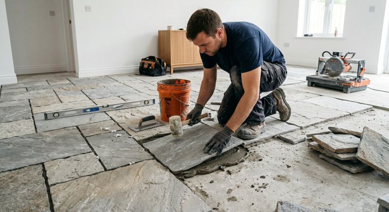 Terrazzo Flooring Installation in Olathe, KS
