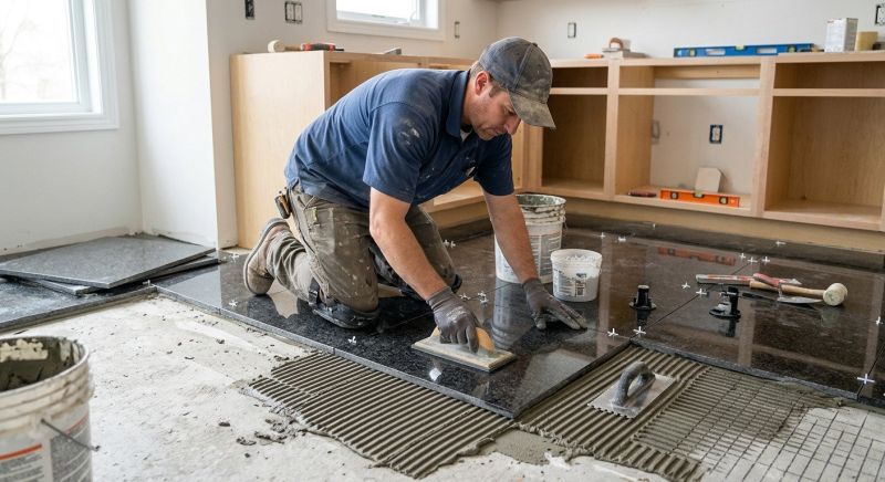 Terrazzo Flooring Installation in Wilmington, NC