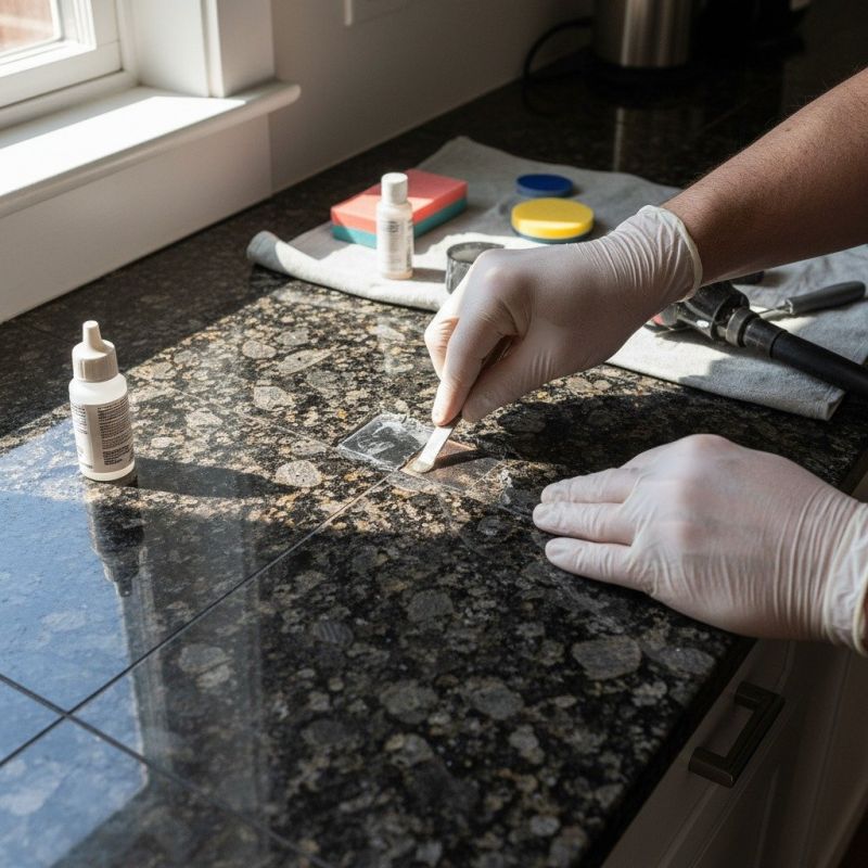 Terrazzo Tile Repair in Olathe, KS