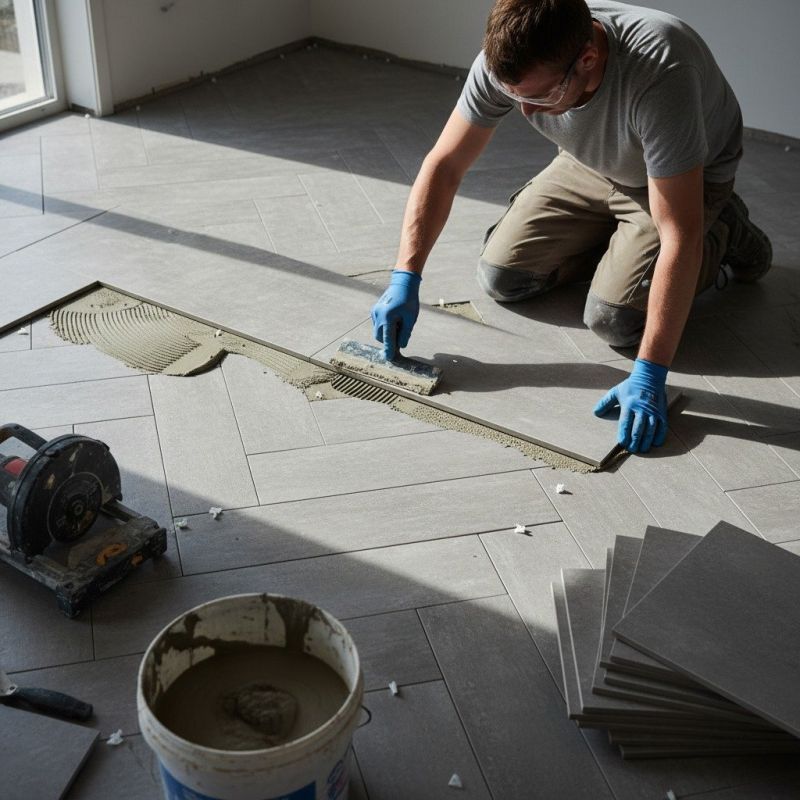 Tile Floor Renovation in Baltimore, MD