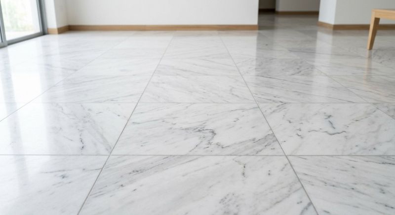 White Marble Tile Installation in Wilmington, NC